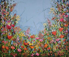 Wildflower Celebration - Painting Abundant Color Floral Mother Earth Striking