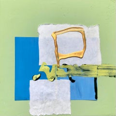 Eichler Wand 2 – Karol Jersak – Abstraktes Gemälde in Mischtechnik