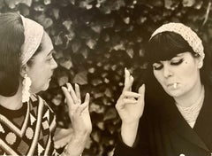 Vintage Two cigarettes Photography Mexico Signed Karol Kállay