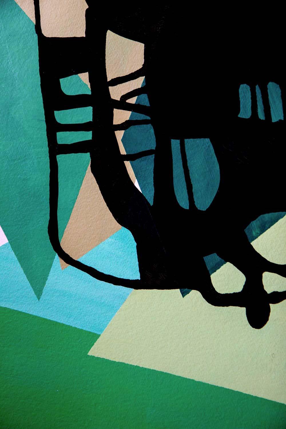 Quadro astratto originale dell'artista svedese Karolina Nolin. 

Acrilico e inchiostro su carta.

Il quadro verrà spedito in una scatola piatta, rettangolare e personalizzata. 
A causa della fragilità delle cornici, abbiamo scelto di vendere i