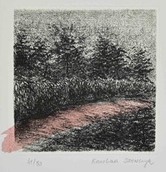 The Trail - Etching by Karolina Szewczyk - 2020s