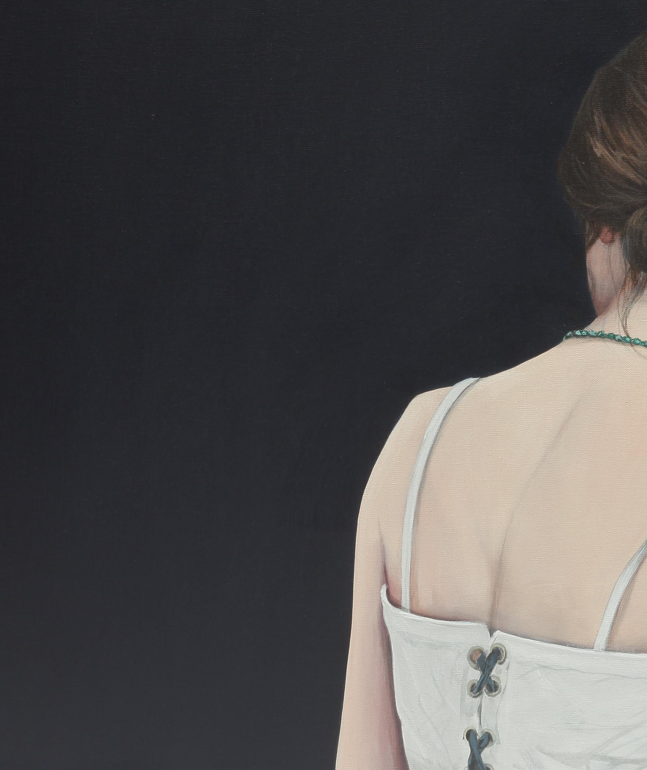 girl with hairy back