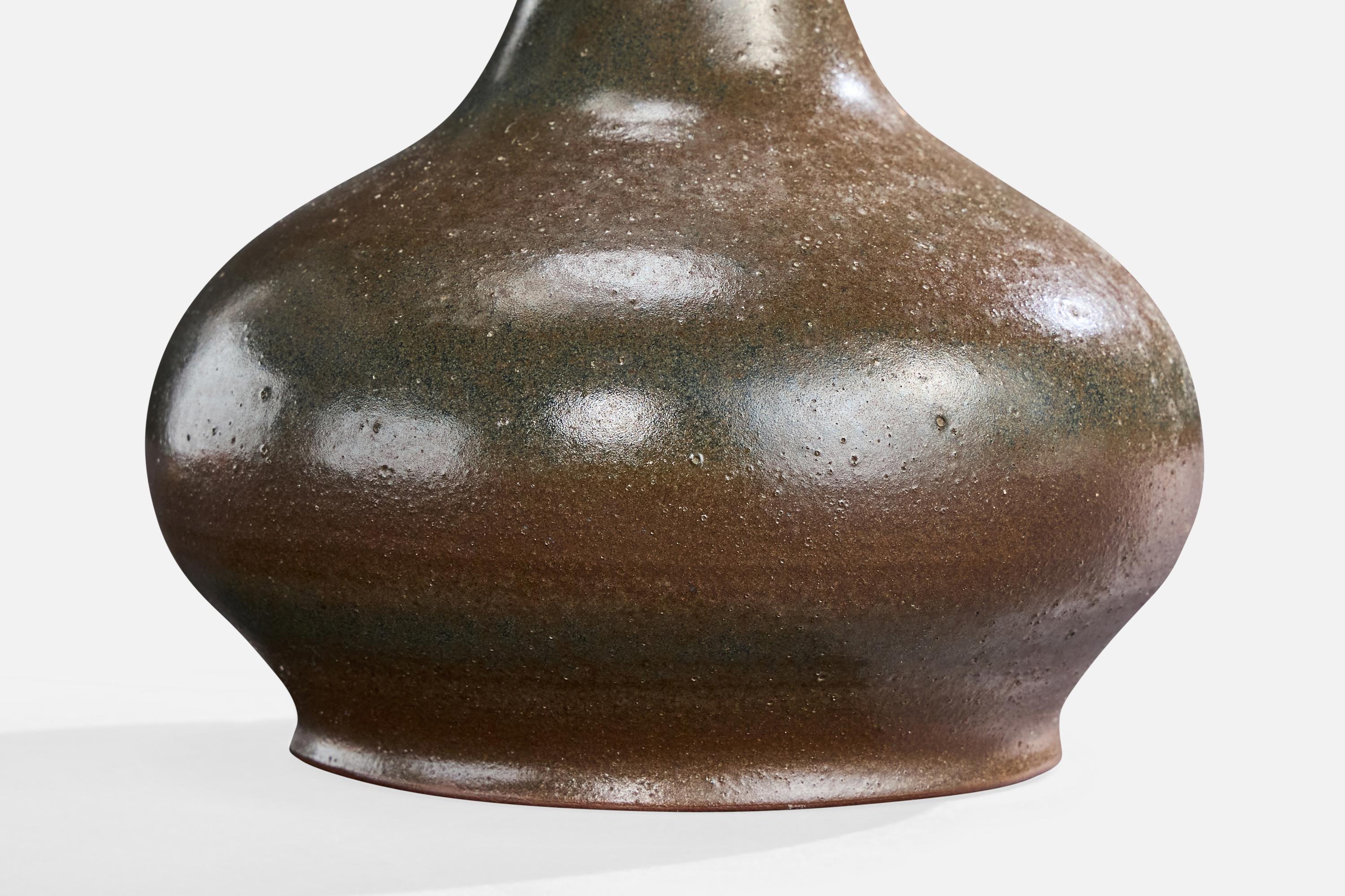 Fin du 20e siècle Karoly Balogh, Lampe de table, céramique, France, 1983 en vente