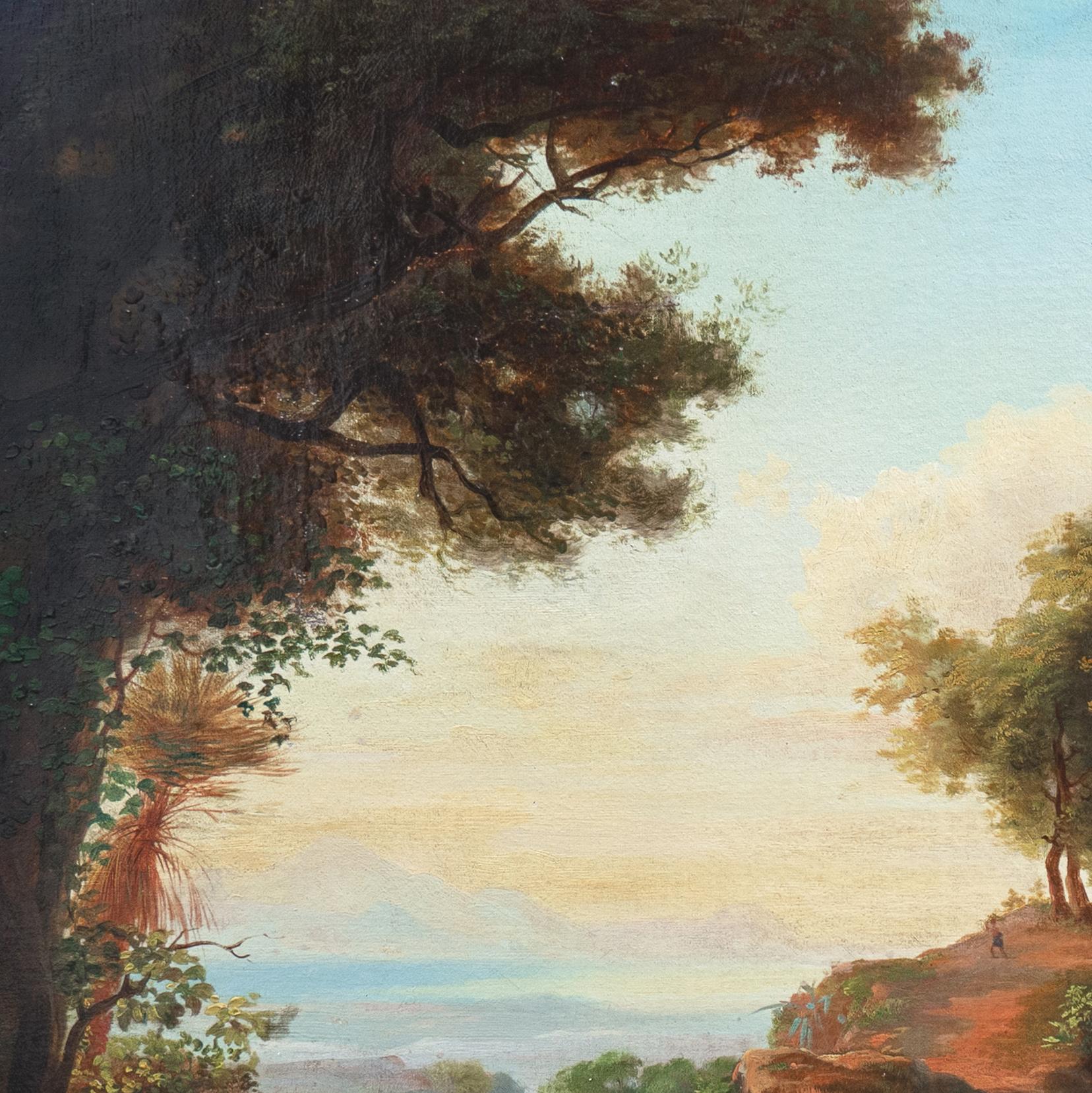 'The Meeting of Boaz and Ruth', Hungarian School, Old Testament, King David For Sale 8