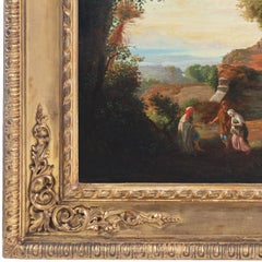 'The Meeting of Boaz and Ruth', Hungarian School, Old Testament, King David