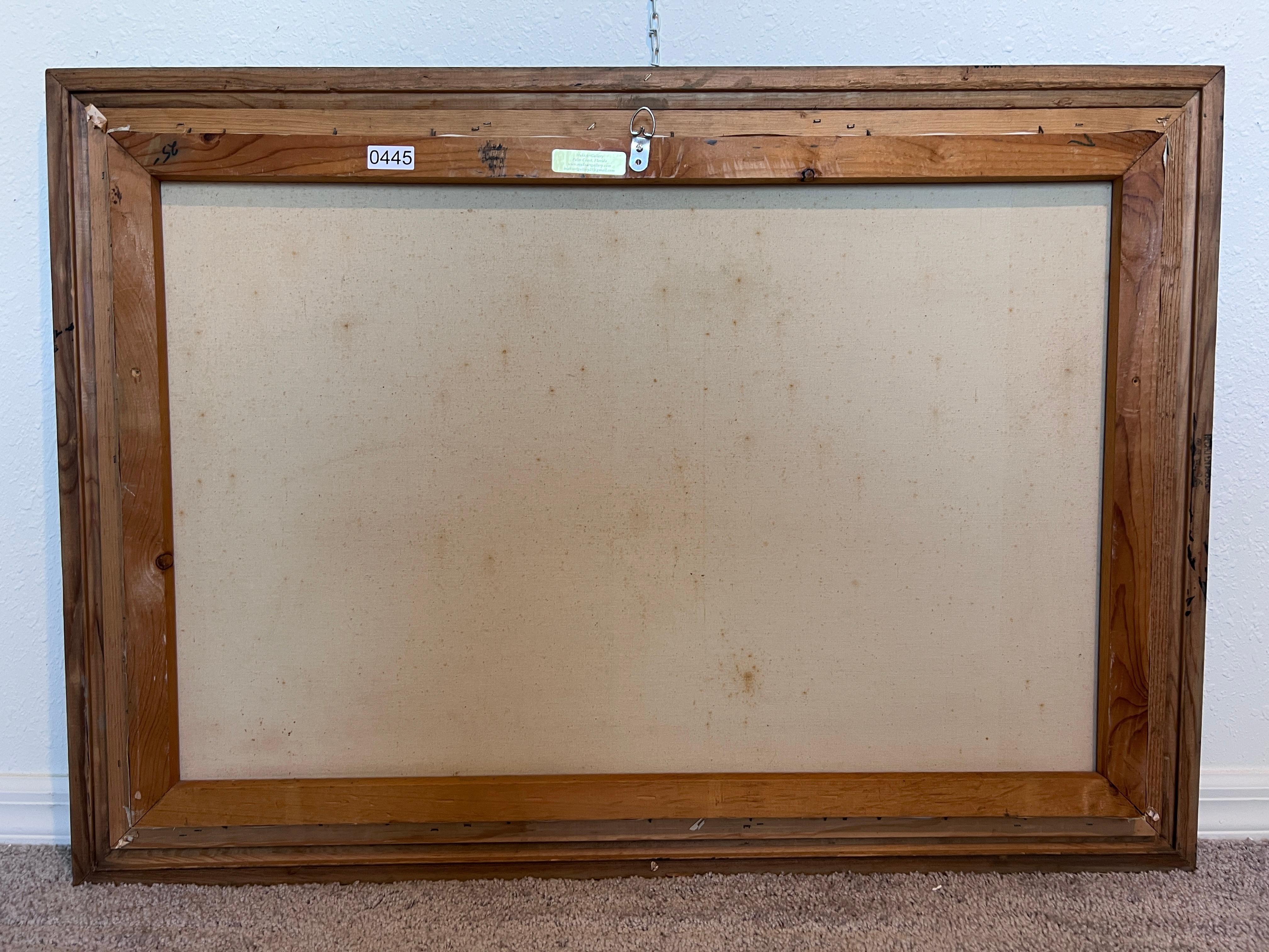 Seascape Original Oil Painting Tall Ship by Karon  Nautical Maritime Wall Art For Sale 13