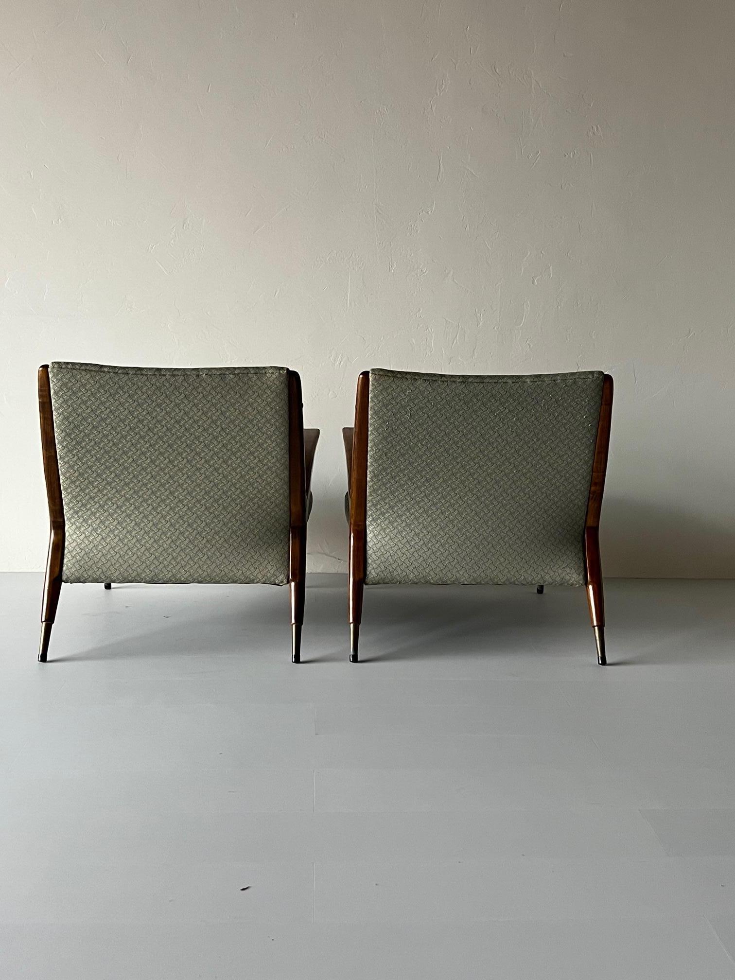 Fabric Karpen of California Lounge Chairs