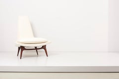 Karpen of California Lounge or Slipper Chair, USA 1960s