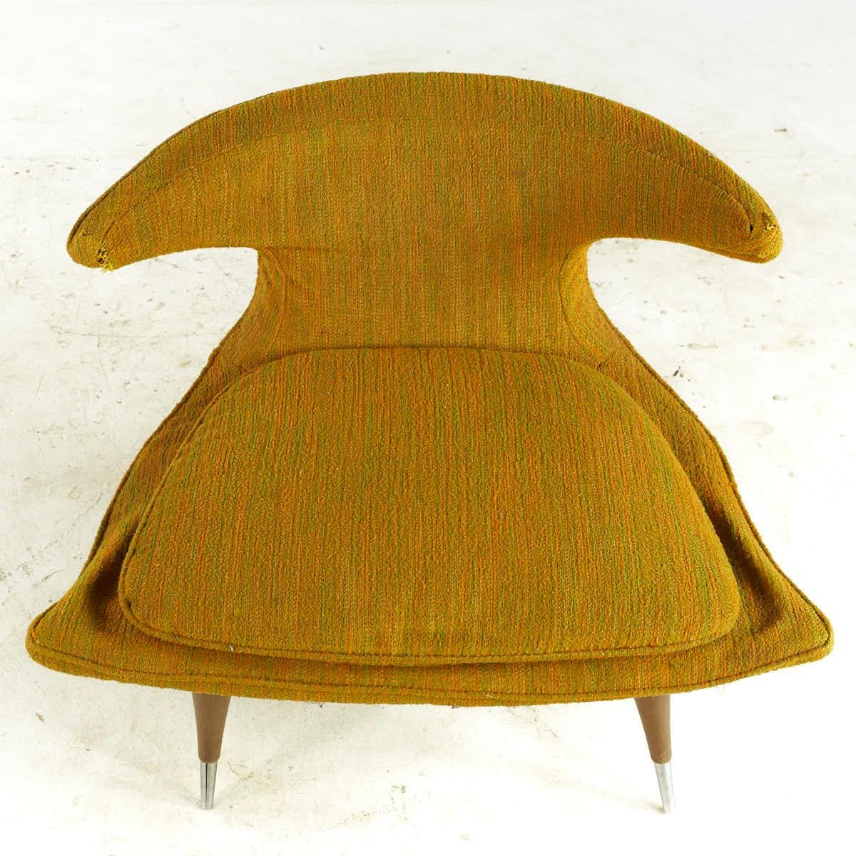 Karpen of California Mid Century Horn Chairs – Pair For Sale 3