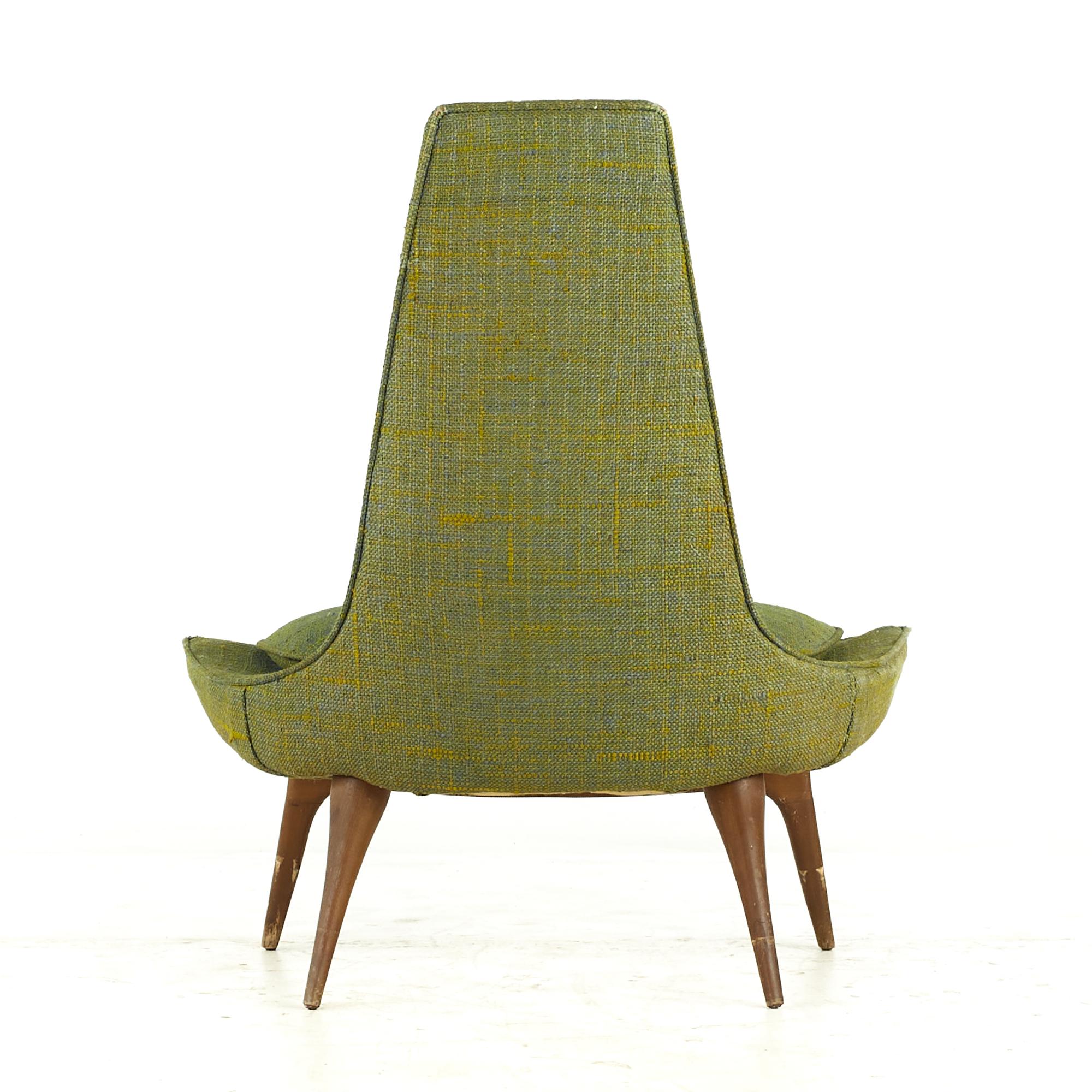 Karpen of California Midcentury Slipper Chair – Pair For Sale 1