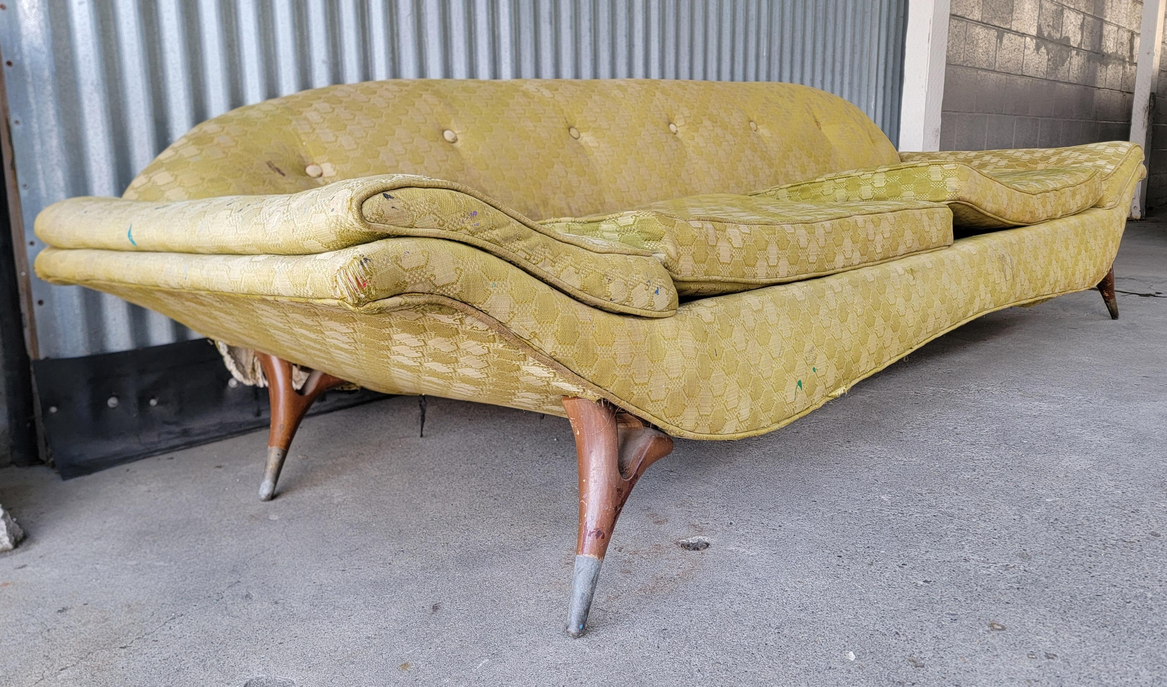 Karpen of California Sofá escultural Góndola en venta 3