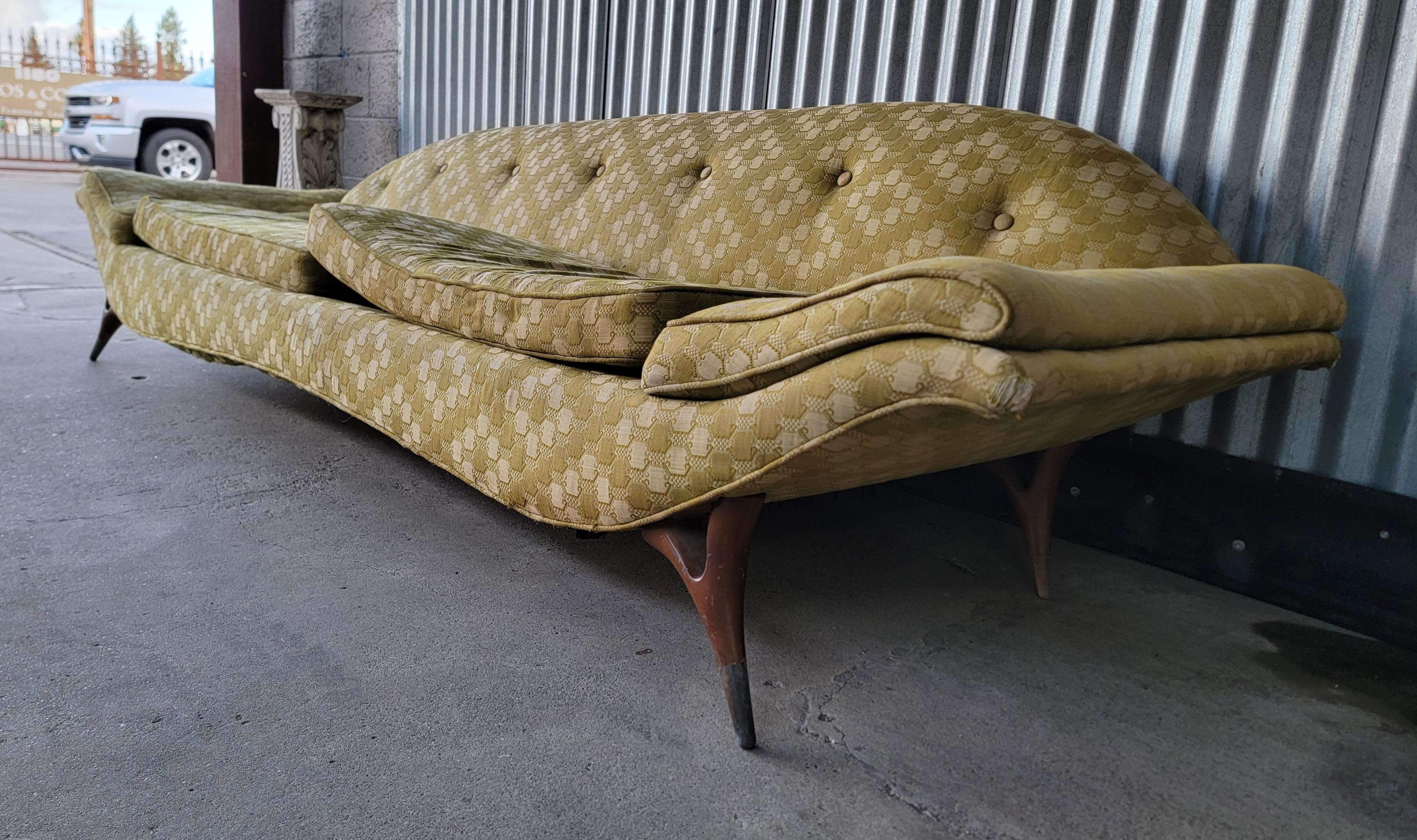 Karpen of California Sofá escultural Góndola en venta 4