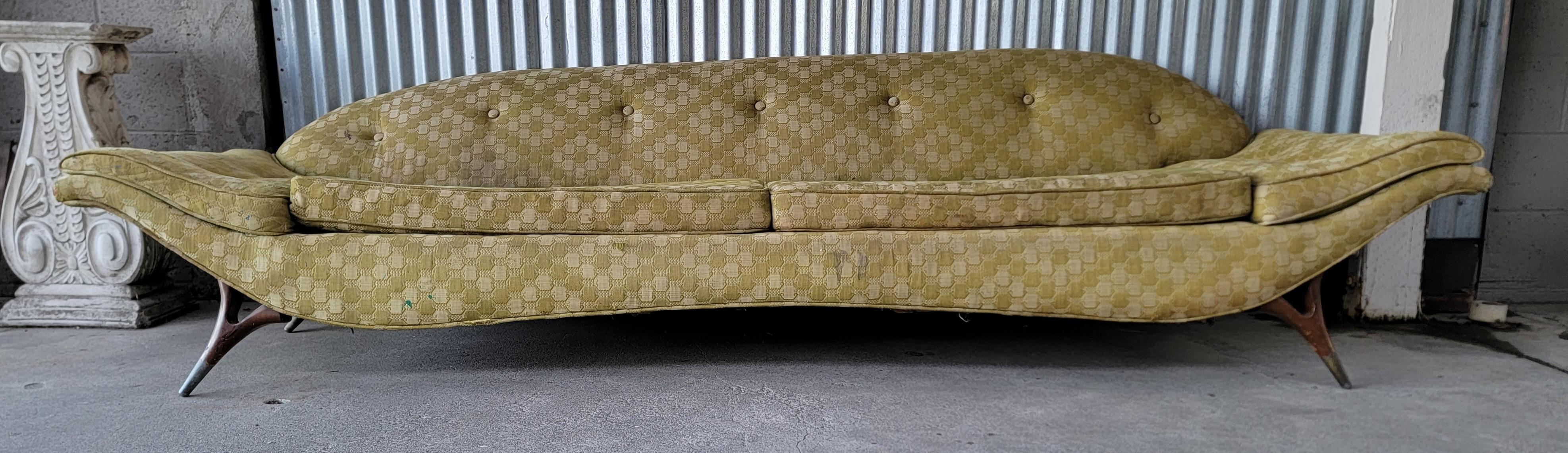 Karpen of California Sofá escultural Góndola en venta 10