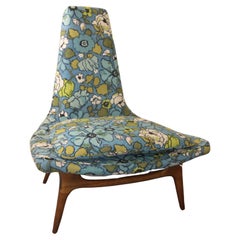 Karpen of California Slipper Chair with original fabric