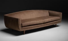 Karpen of California Sofa in Rosemary Hallgarten Alpaca Wool, America circa 1960