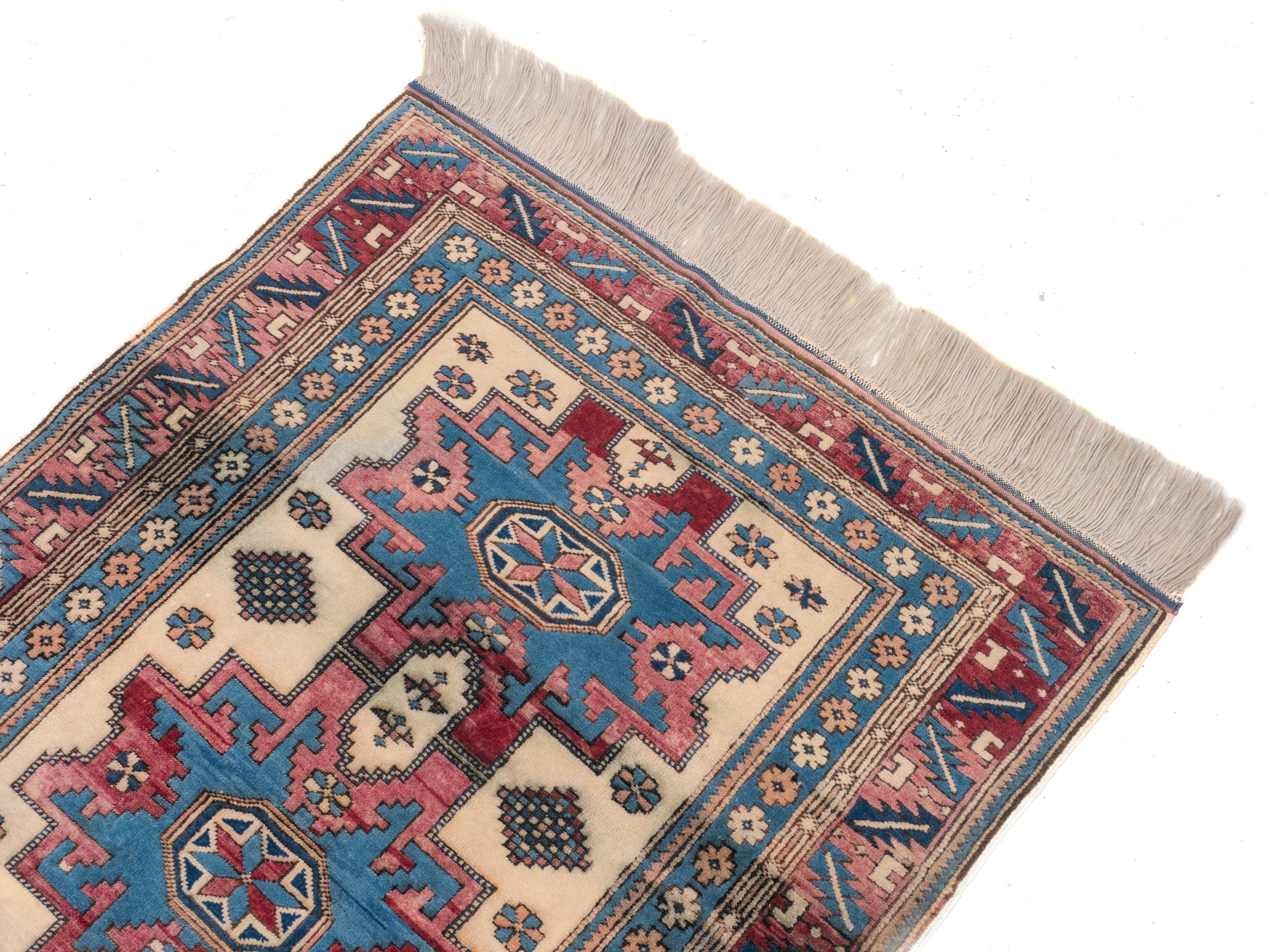 Kars Kazak Türkischer Anatolischer Teppich 6'4
