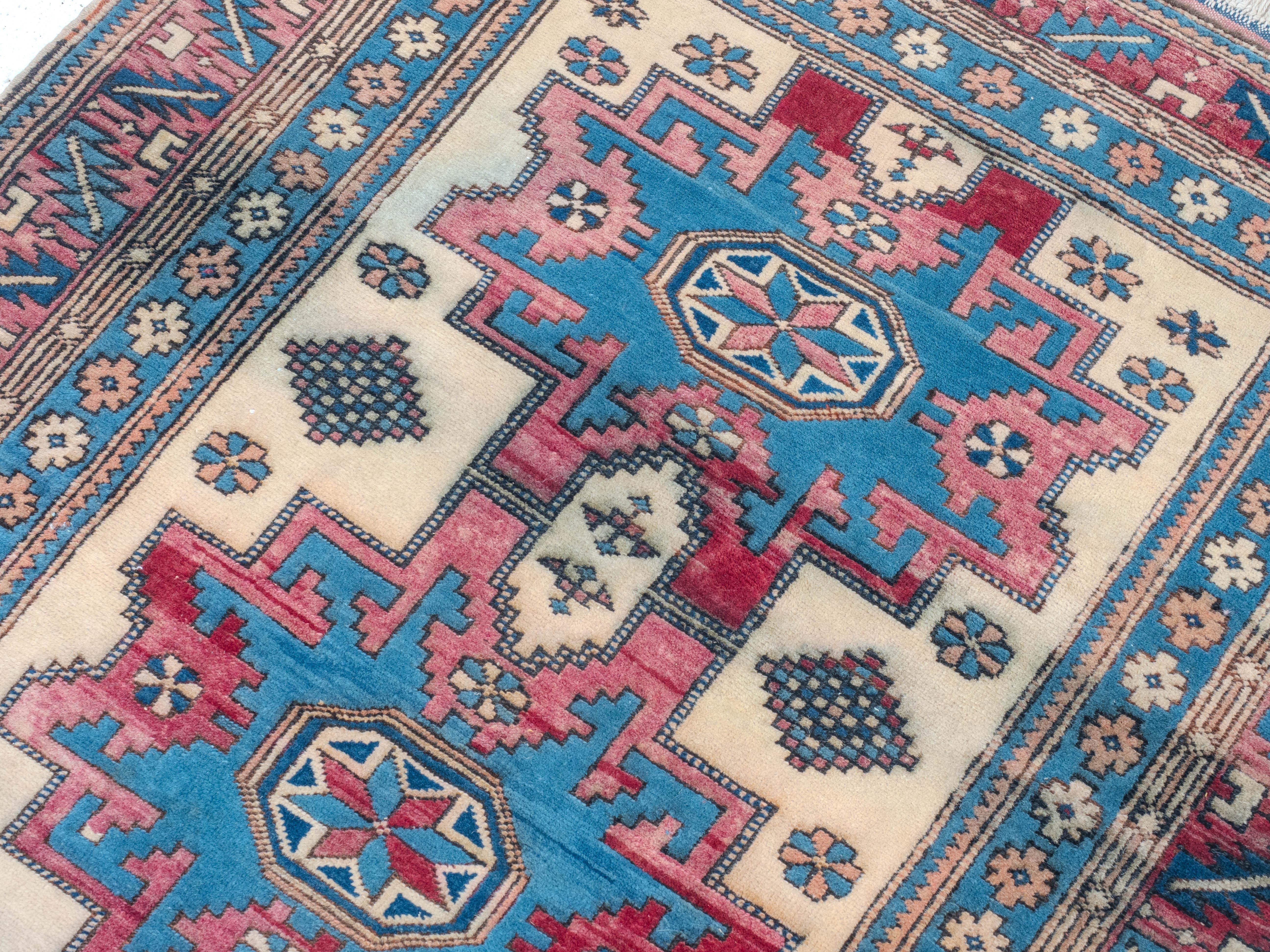 Kars Kazak Türkischer Anatolischer Teppich 6'4