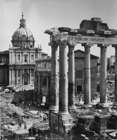 „The Forum“, Rom – Offsetdruck, zeitgenössischer Stil, großformatig, ungerahmt, 72x54"