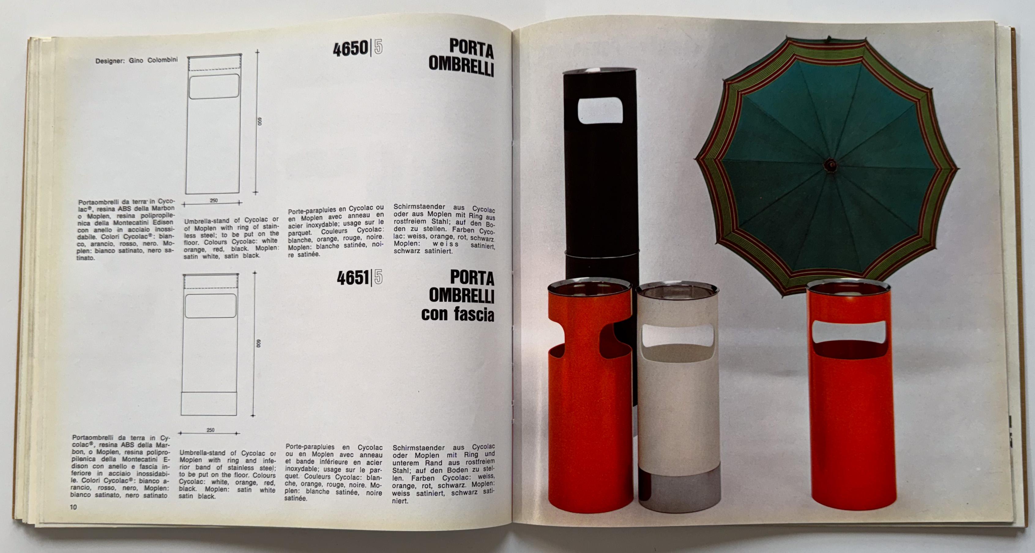 Kartell 1968 Catalog: Lampade e Arredamento For Sale 2