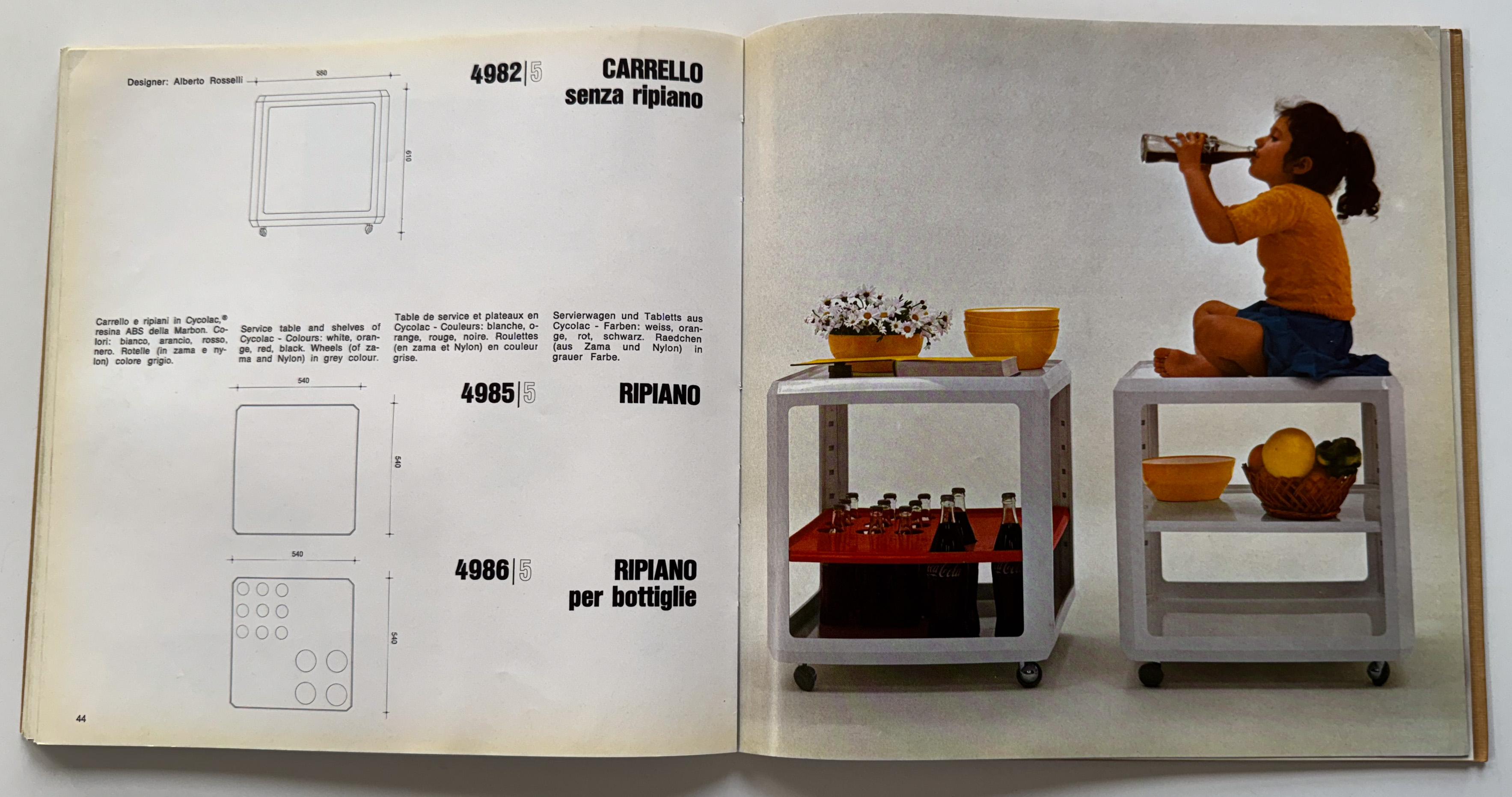 Kartell 1968 Catalog: Lampade e Arredamento For Sale 3