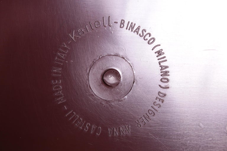 Kartell 2 Cube Tables Designer Anna Castelli from Italy at 1stDibs