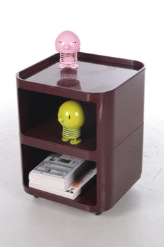 Kartell 2 Cube Tables Designer Anna Castelli from Italy