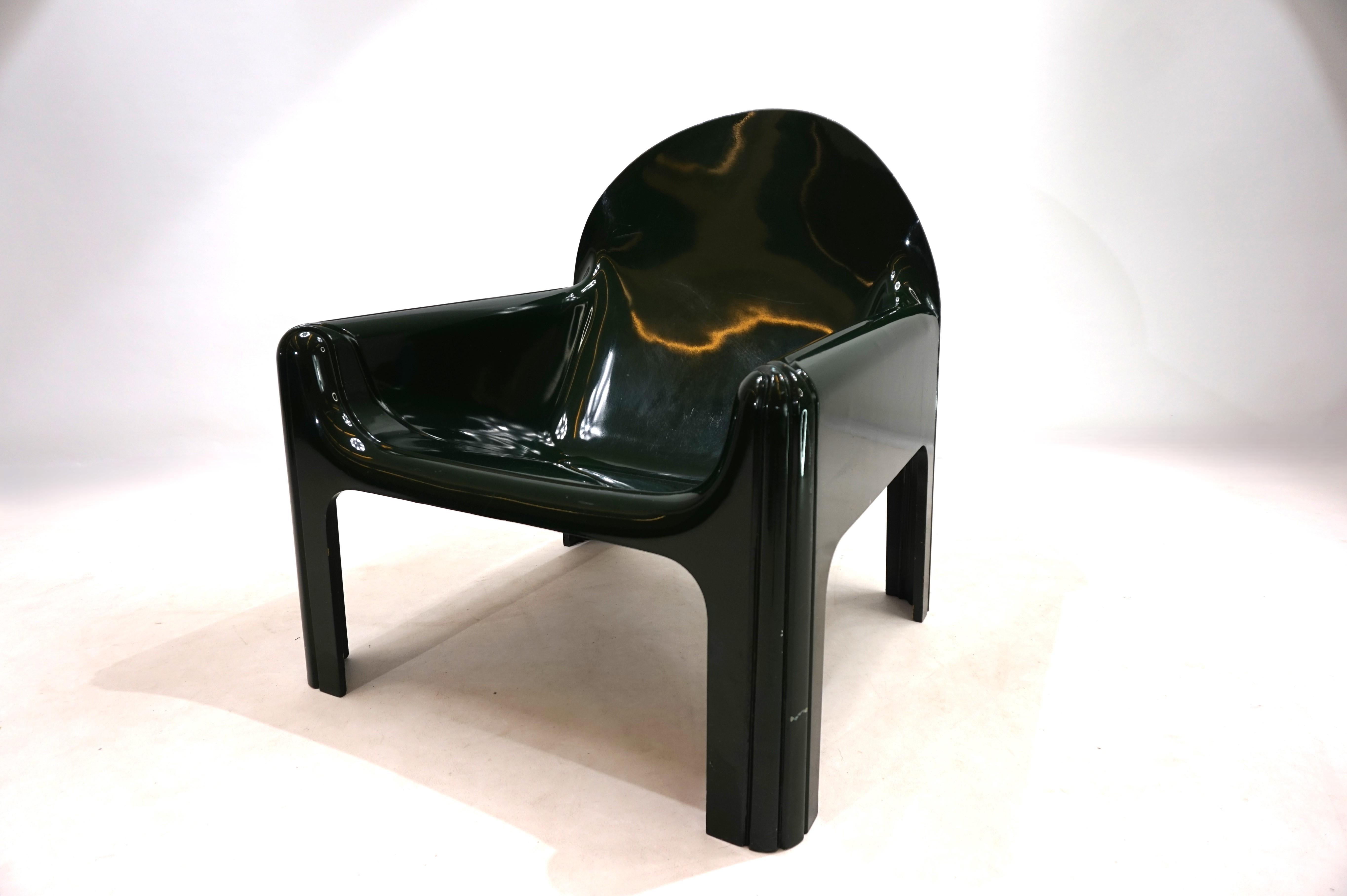 Kartell 4794 plastic armchair by Gae Aulenti, 1972 For Sale 5