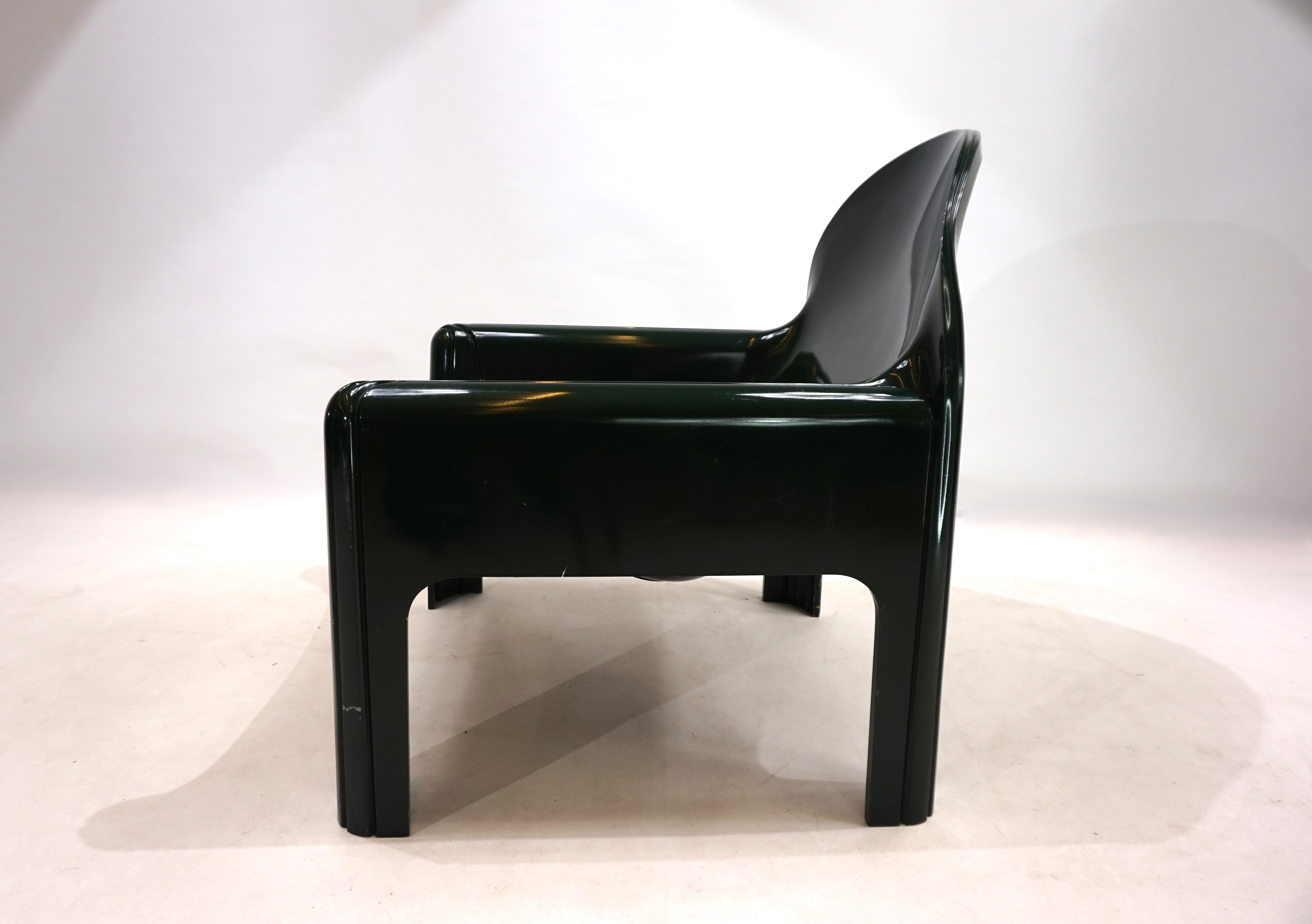 Italian Kartell 4794 plastic armchair by Gae Aulenti, 1972 For Sale