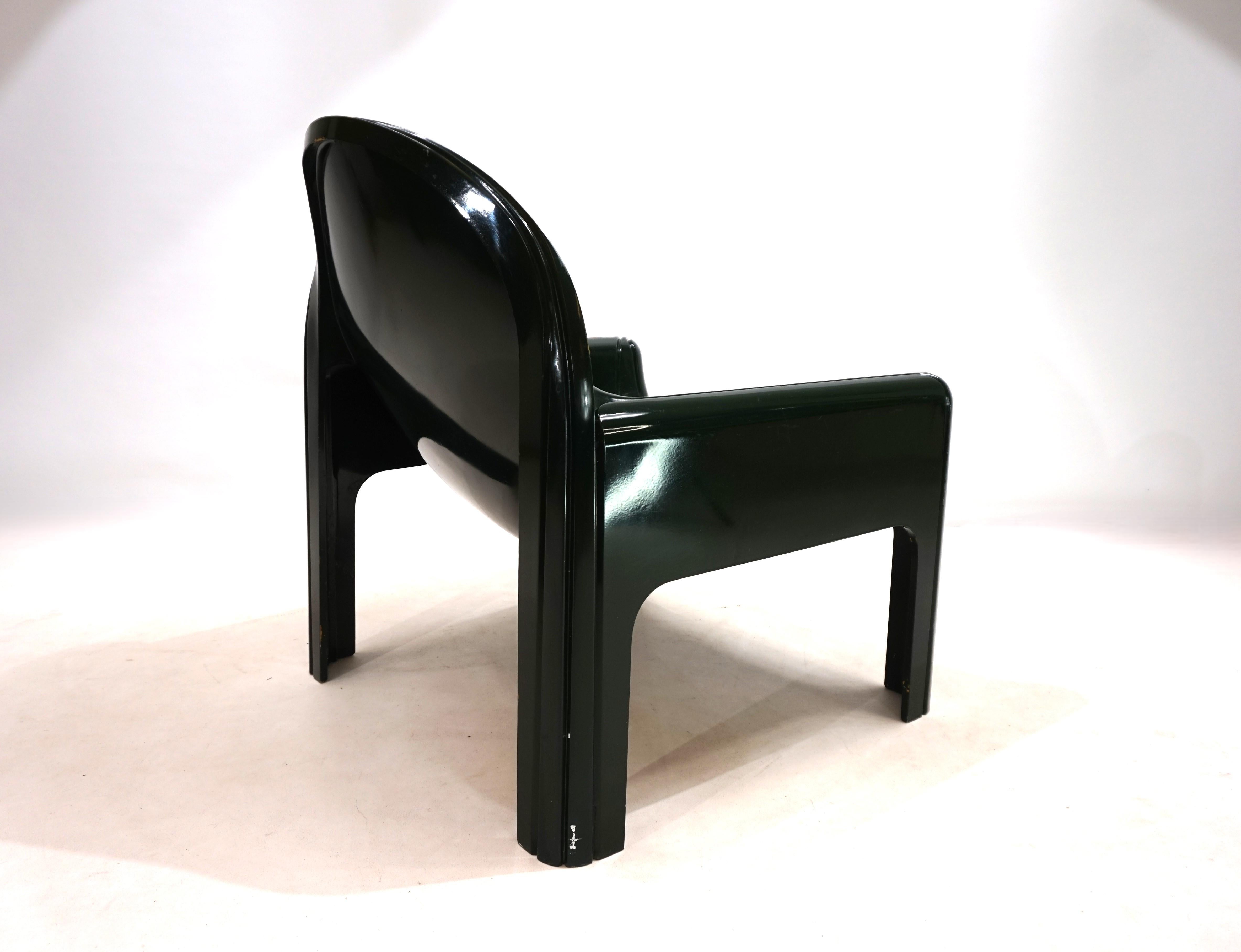 Kartell 4794 plastic armchair by Gae Aulenti, 1972 For Sale 1