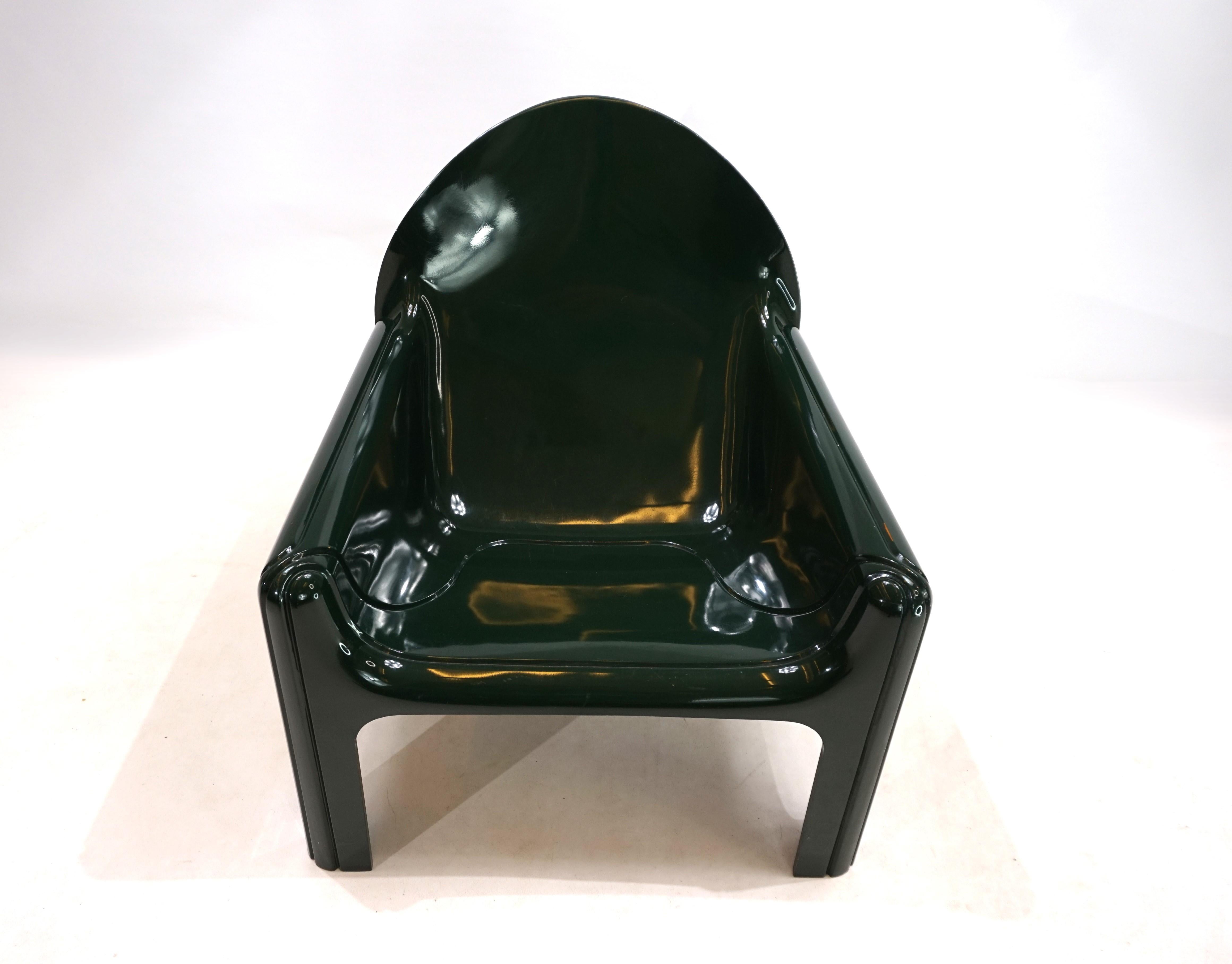 Kartell 4794 plastic armchair by Gae Aulenti, 1972 For Sale 2