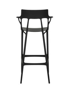 Kartell A.I. Bar Stool in Black by Philippe Starck