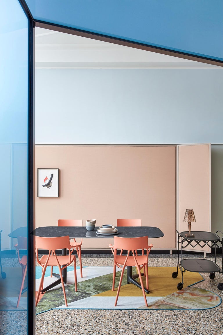 Kartell AI Chair in Green Created by Artificial Intelligence For Sale