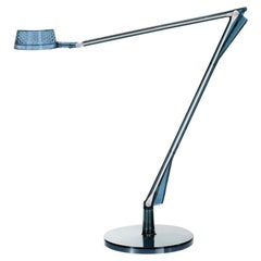 Kartell Aledin Dec Desk Lamp in Blue by Alberto e Francesco Meda