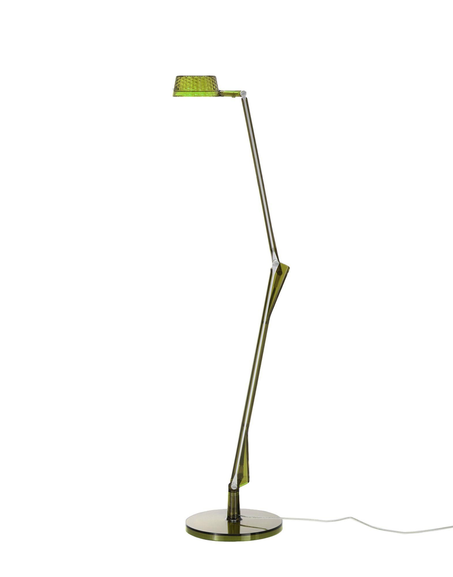 Moderne Lampe de bureau Kartell Aledin Dec en vert par Alberto e Francesco Meda en vente