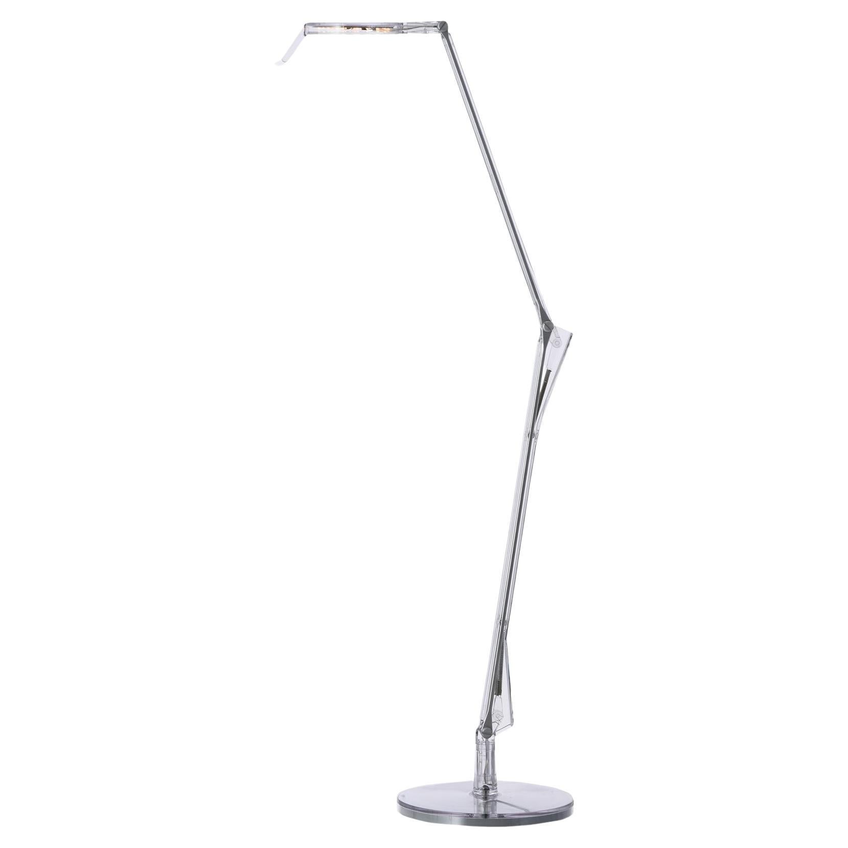 Kartell Aledin Tec Desk Lamp in Crystal by Alberto E Francesco Meda