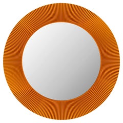 Kartell All Saints Mirror in Amber by Ludovica and Roberto Palomba