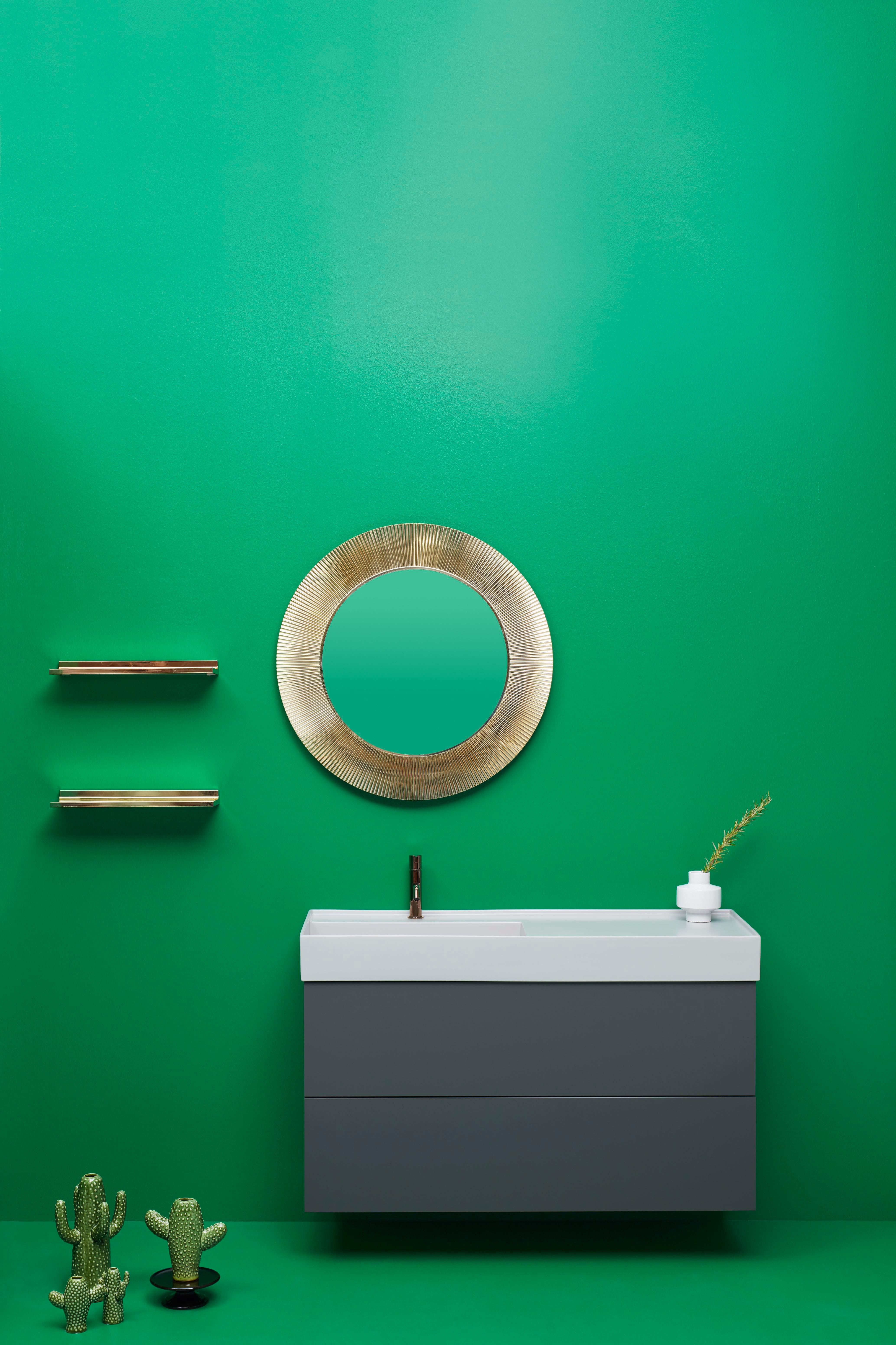 Italiano Specchio Kartell All Saints in oro di Ludovica + Roberto Palomba in vendita