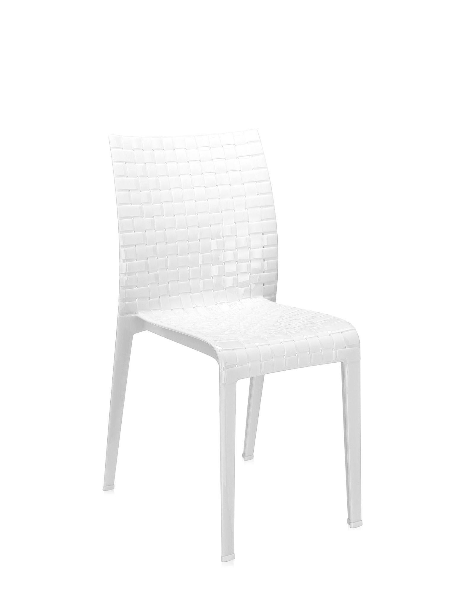 Inspired by the way pattern and texture interweave in a fabric, the Ami Ami chair (its name in Japanese literally means 