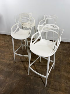 Kartell Barhocker von Starck & Eugeni Quitllet, 4er-Set