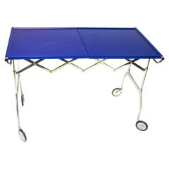 Kartell Battista Trolley in Blau von Antonio Citterio & Oliver Löw