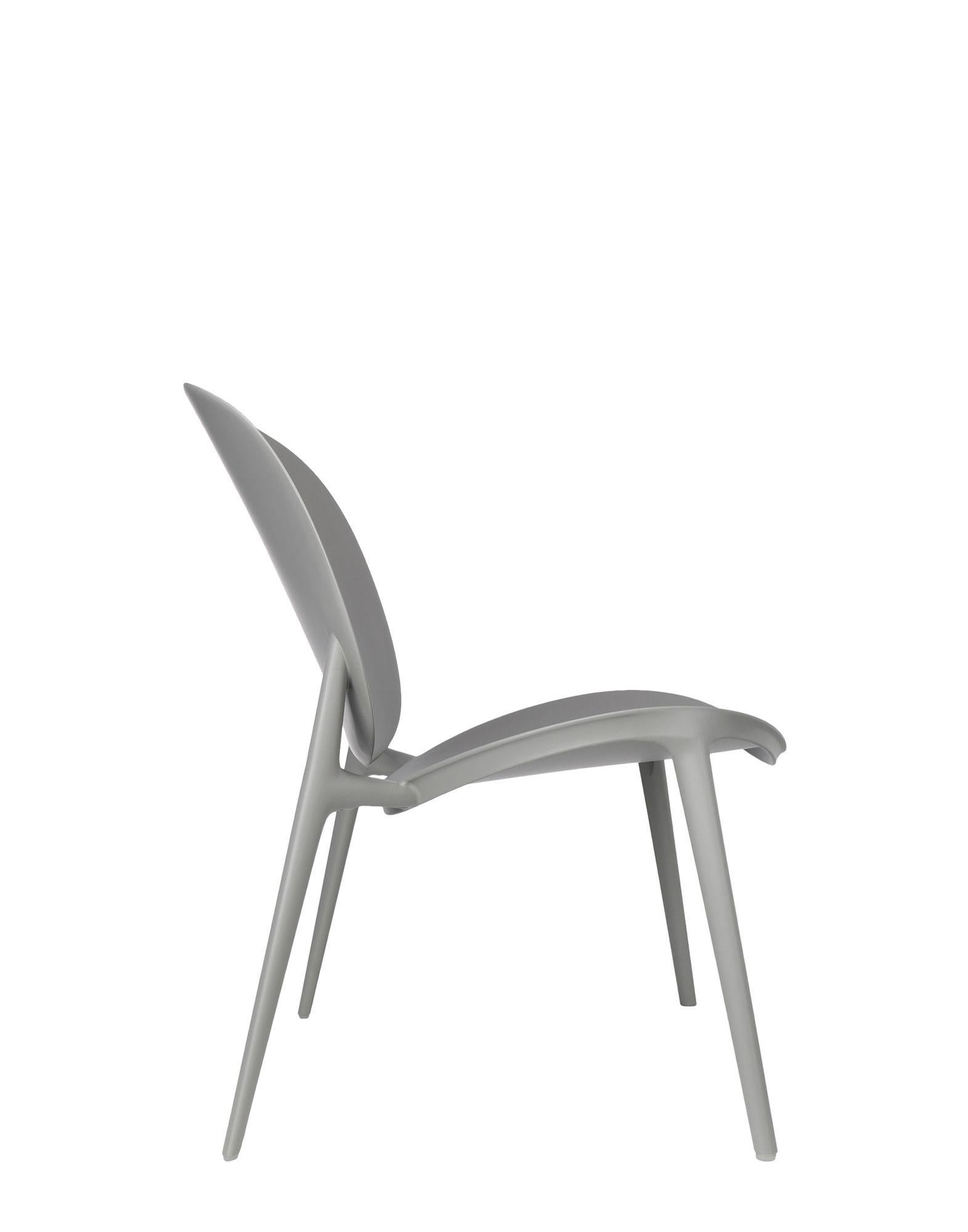 Kartell Be Bop in Grey by Ludovica + Roberta Palomba In New Condition For Sale In Brooklyn, NY