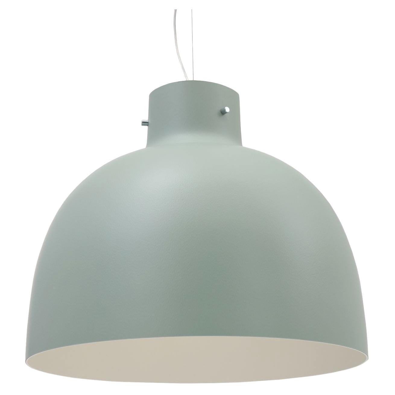 Kartell Bellissima Pendant Light in Sage Green & White by Ferruccio Laviani For Sale