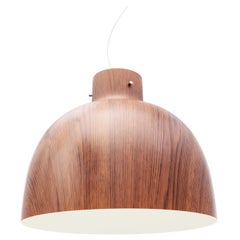 Lampe à suspension Kartell Bellissima en bois et blanc par Ferruccio Laviani