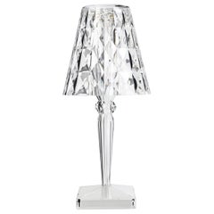 Kartell Big Battery Lamp in Crystal by Ferruccio Laviani