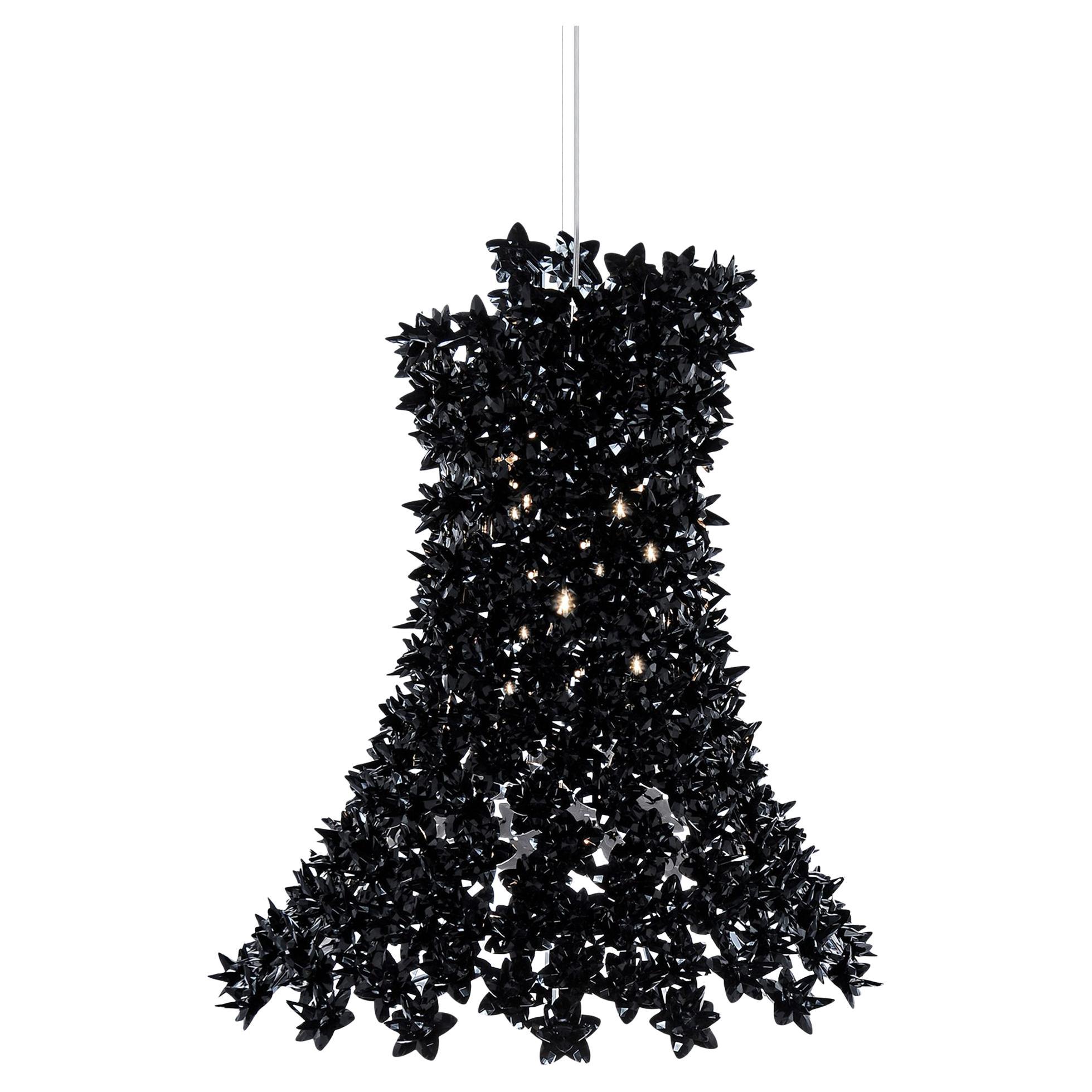 Kartell Bloom Suspension in Black by Ferruccio Laviani For Sale