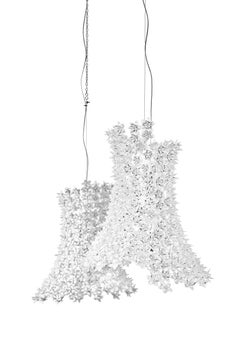 Kartell Bloom Suspension in Crystal by Ferruccio Laviani
