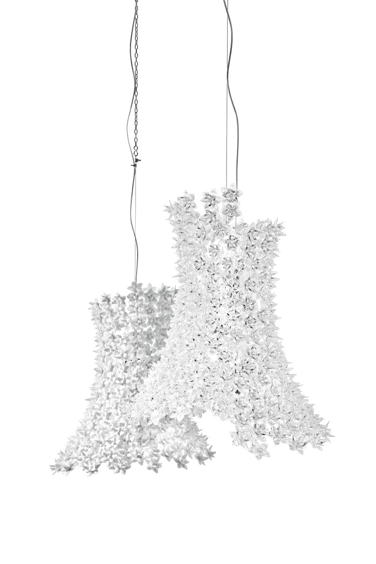 Kartell Bloom Suspension in Crystal by Ferruccio Laviani For Sale at