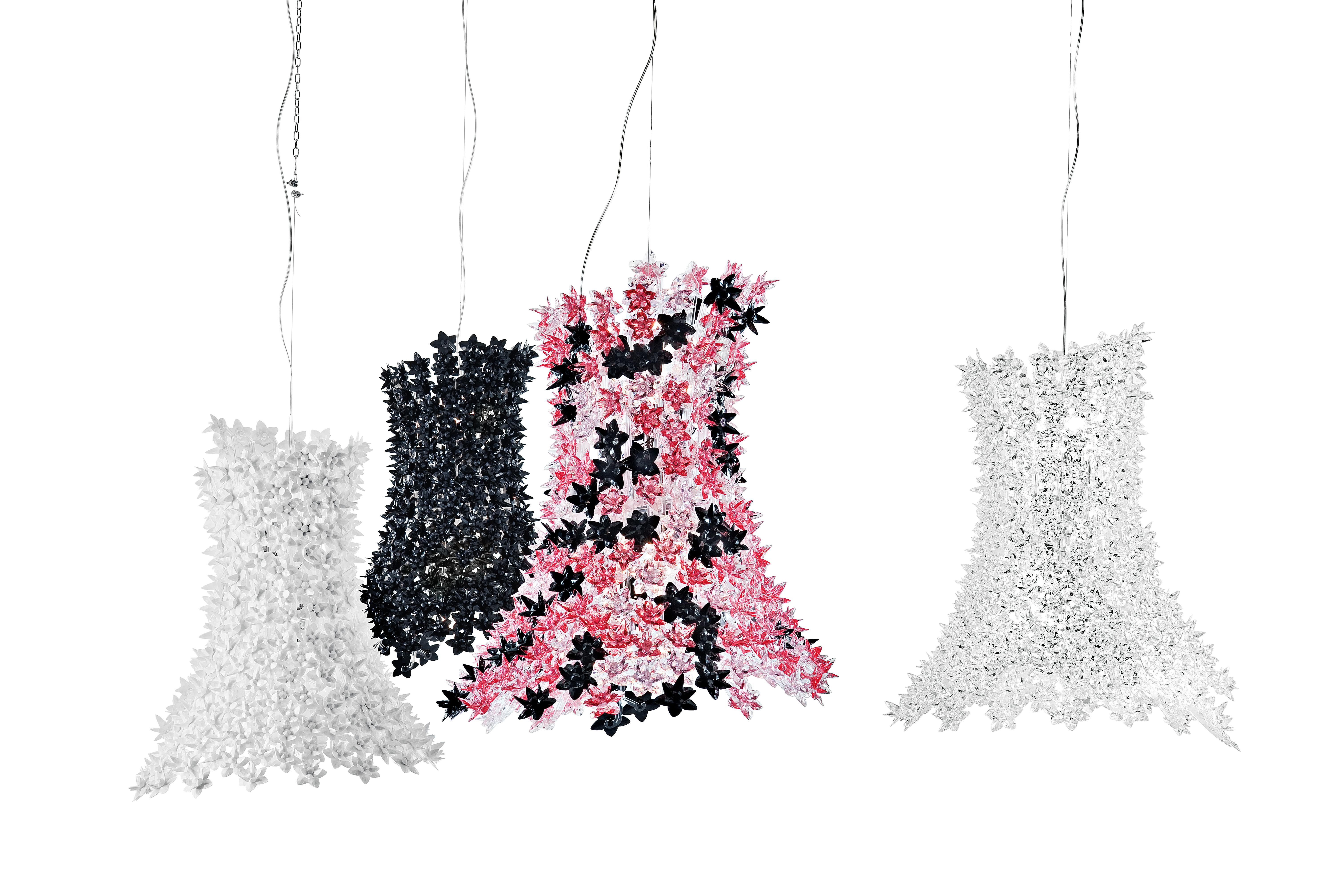 Moderno Sospensione Kartell Bloom in cristallo di Ferruccio Laviani in vendita