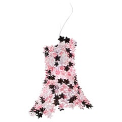 Kartell Bloom Suspension in Pink & Black by Ferruccio Laviani