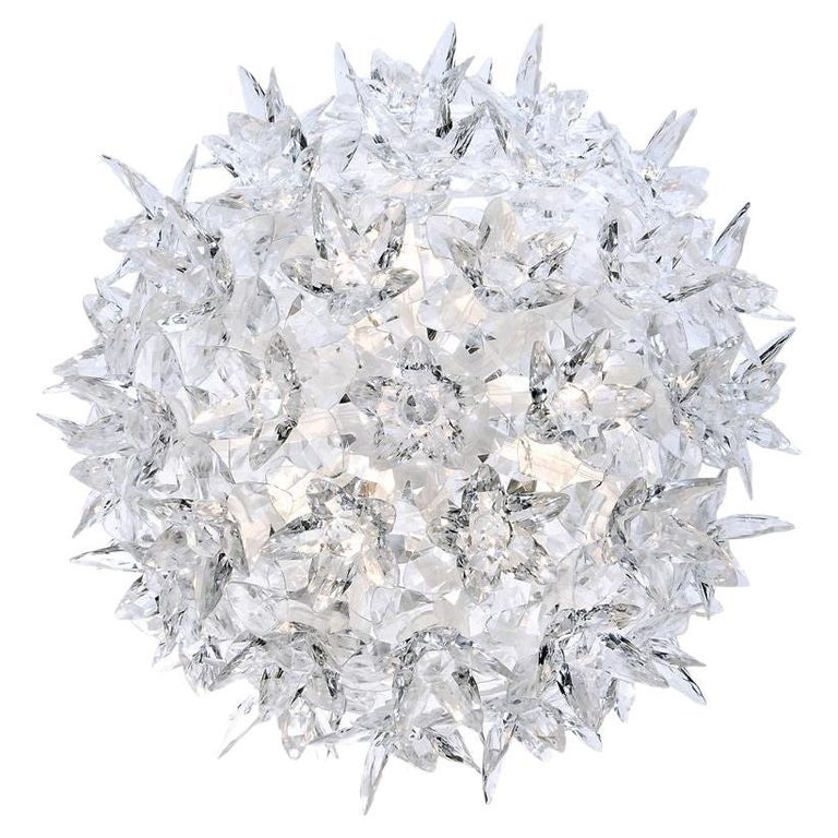 Kartell Bloom Wall Lamp in Crystal by Ferruccio Laviani For Sale at 1stDibs